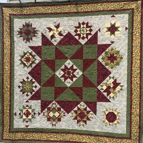 Christmas Queen Size Quilt