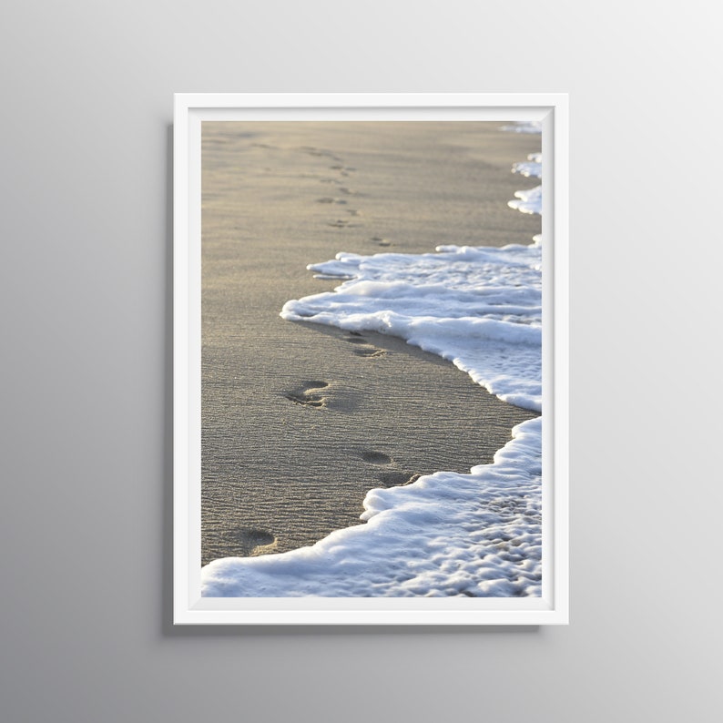 Ocean Beach Poster Set of 3 Prints Coastal Printable Beach Etsy