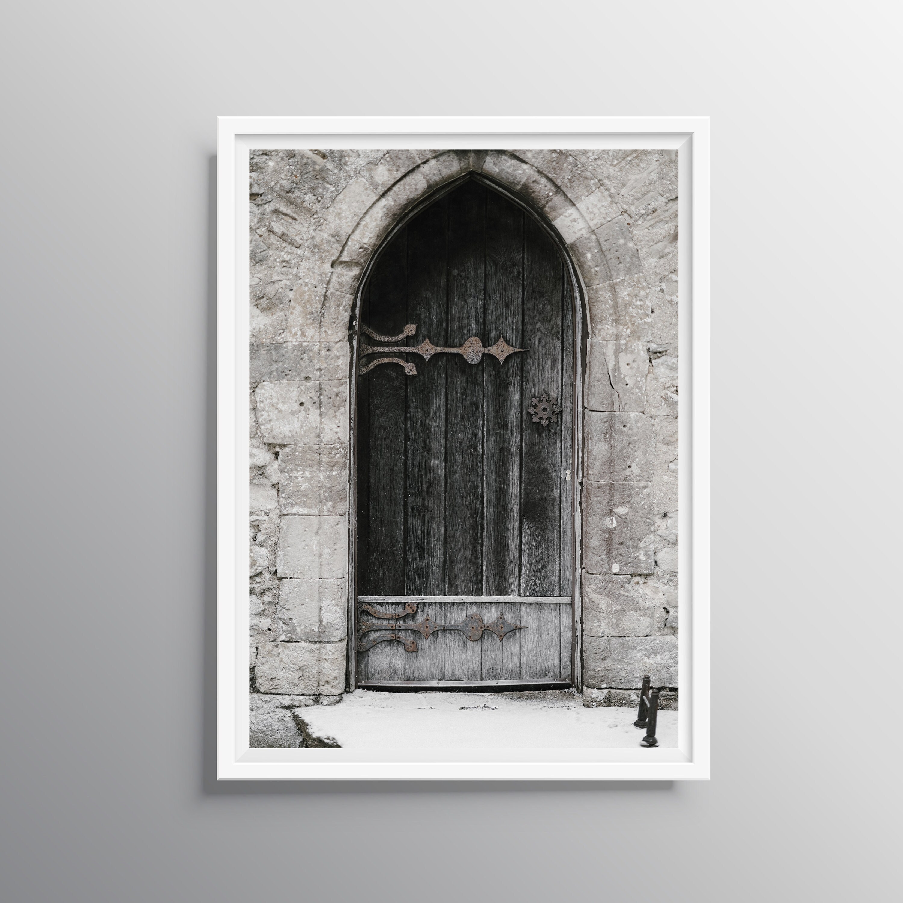 Door Photography Black and White Wall Art Door Print Door | Etsy