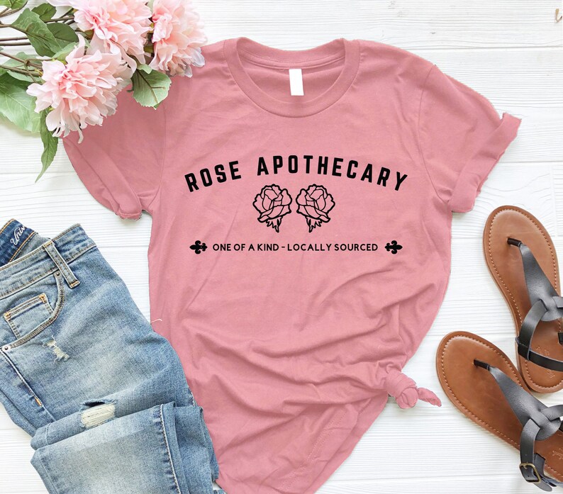 rose apothecary pride shirt