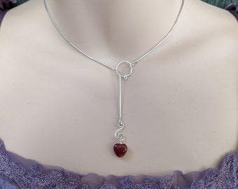 Real Silver Lariat with inter-changeable charms sold separately, LARIAT NOT INCLUDED with charms, Mix & Match Charms, Y Necklace