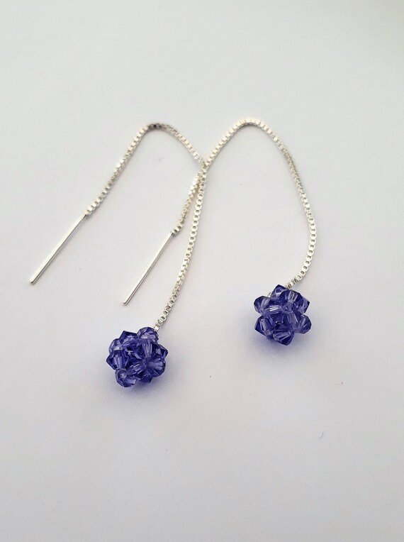 Swarovski pull clearance through earrings