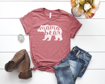 Mama Bear Shirt | Mama Bear | Mama Bear Tee | Family Bear Outfits | Bear Family Shirt | Momma Bear | Mama Bear Tshirt | Matching Bear Shirts