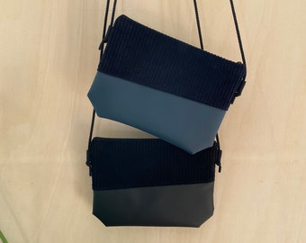 Crossbody bag LENJA / Crossbodybag / Festival bag / small handbag / adjustable cord / handmade / gift / corduroy