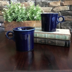 Fiestaware | Cobalt Mug | Circle Handle | Coffee & Tea | Homer Laughlin