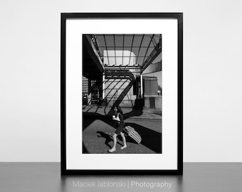 Elizabeth Street, Londen (Printable Black and White Street Fotografie, Instant Digital Download Artwork to Frame, High Resolution Wall Art)
