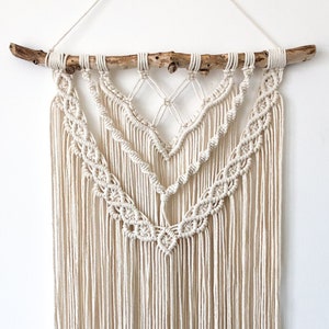 Macrame muurhanger / macrame / kerstcadeaudecoratie