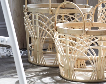 Basket / baskets / basket rattan / basket bamboo / gift / basket decoration / storage / decorative baskets /