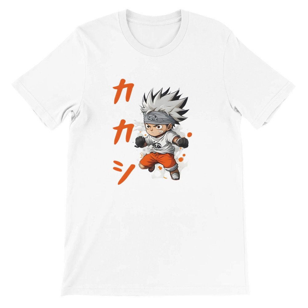 Summer Childrens/Youth Kakashi Anime Naruto T Shirt Boy Girl Baby