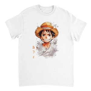 Luffy from One Piece Anime Wano Arc Oversized Tshirt – Kaihama