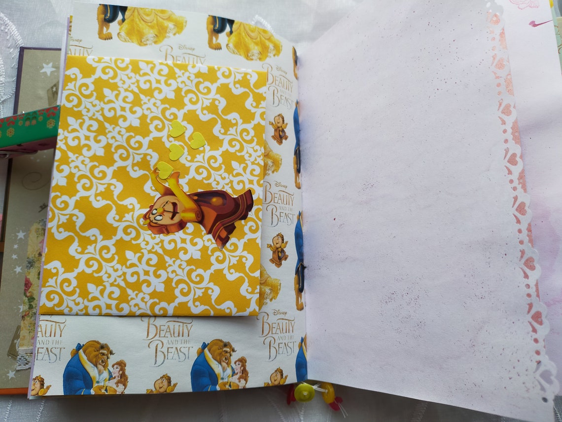 Beauty and the Beast Journal Etsy