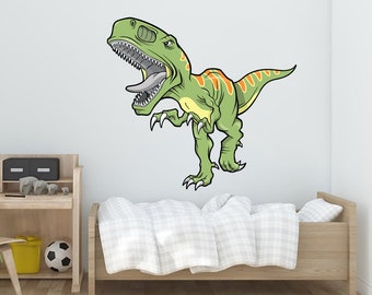 Large Dinosaur Decal T-Rex Wall Sticker Jurassic World Kids Wall Decor Dinosaur Wall Sticker Dinosaur Lover Gift Kids Room Decal