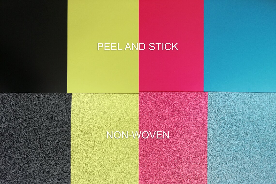 Pink Blue Wall Mural Abstract Wallpaper Accent Wall Decor Etsy