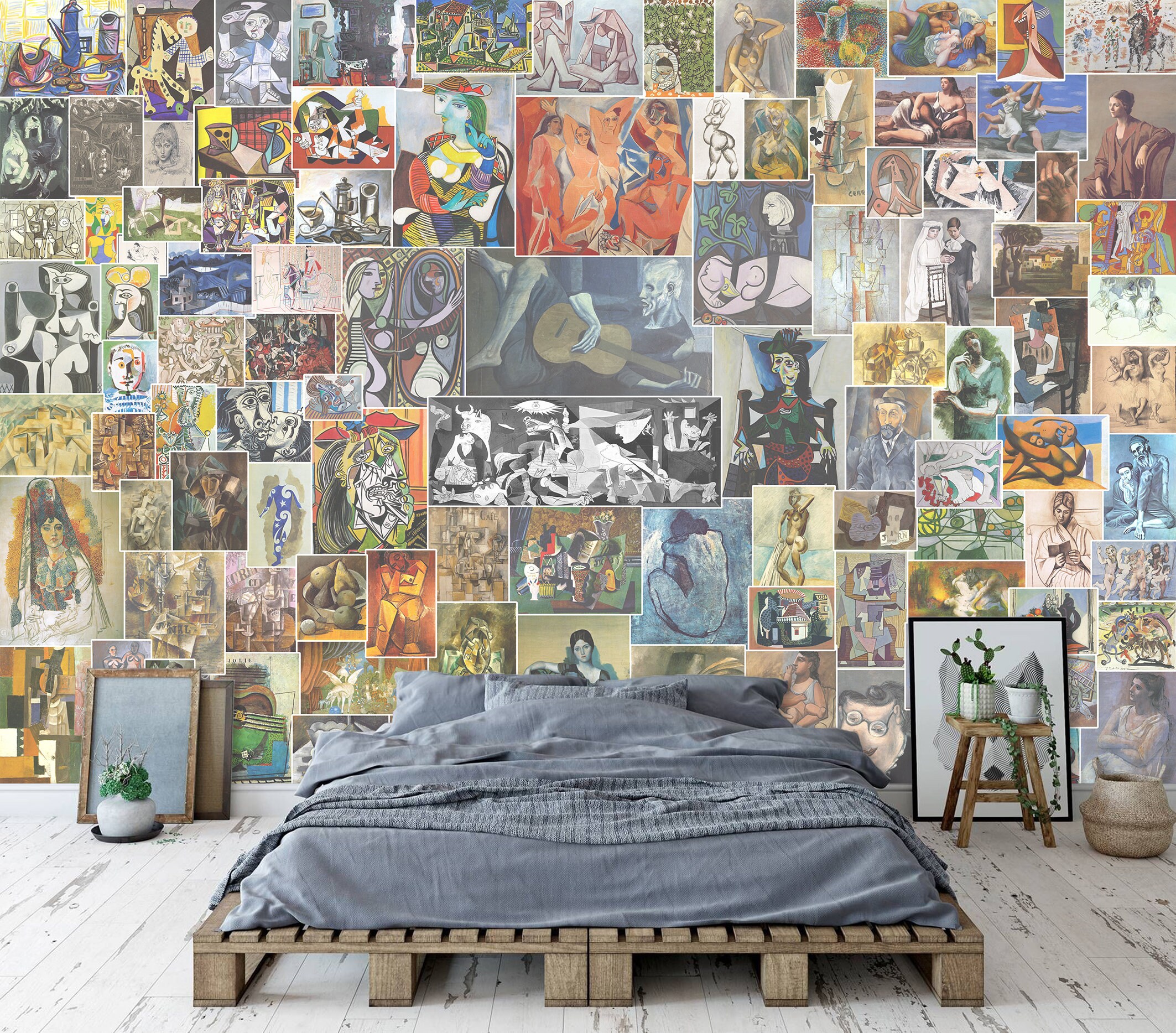 Pablo Picasso Collage of Famous Paintings on Self-adhesive - Etsy UK Pablo Picasso Collage of Famous Paintings on Self-adhesive - Etsy UK