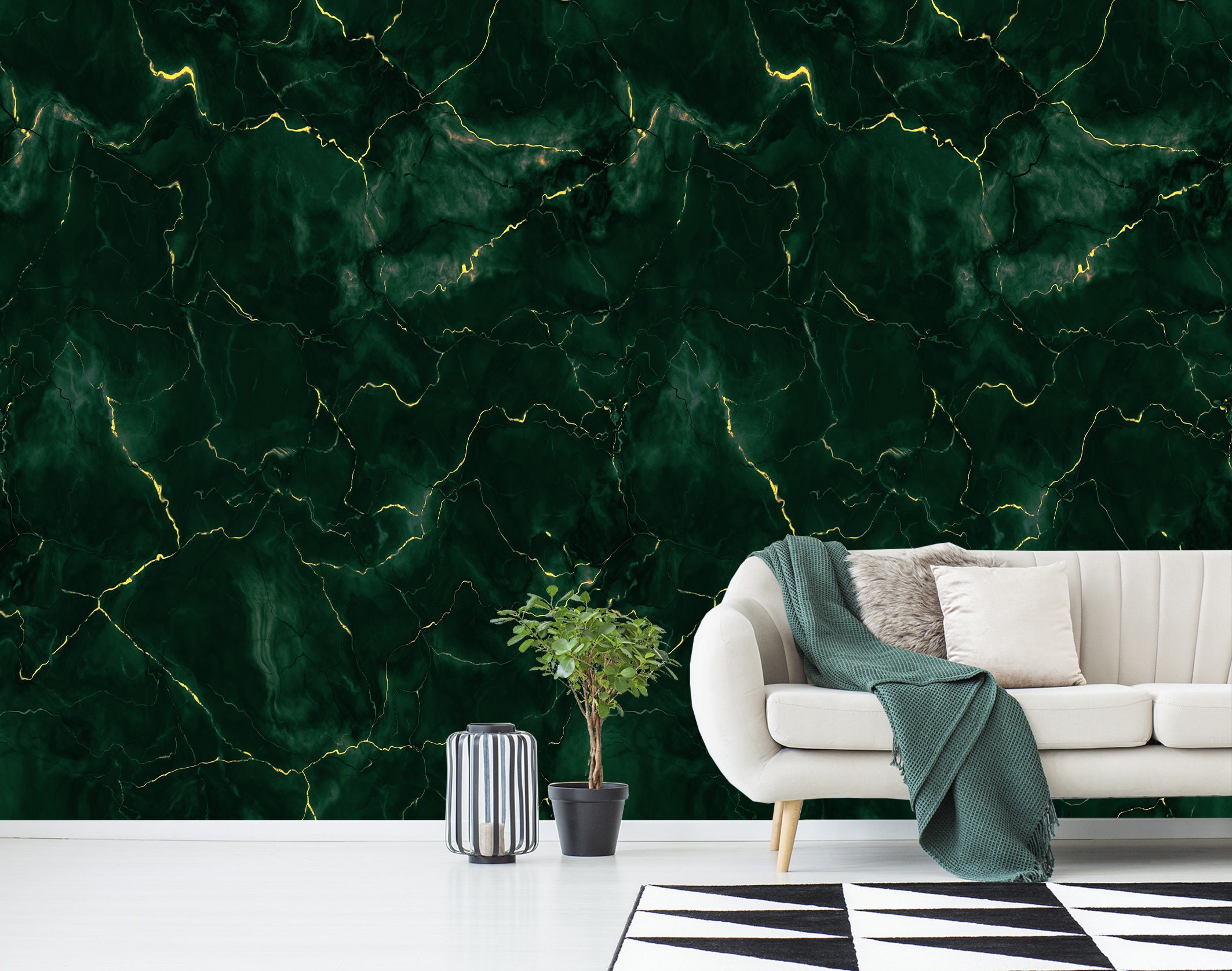Dark Green Wallpaper For Walls