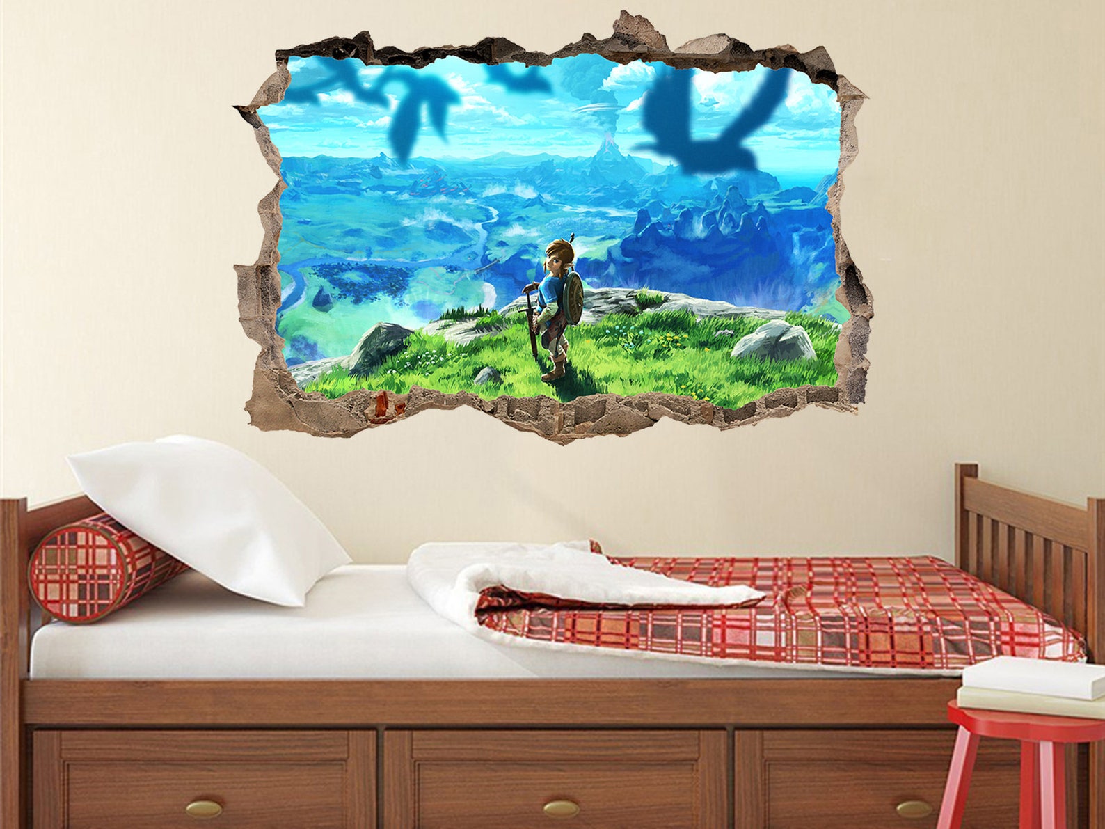 Legend of Zelda Art Zelda Decal Video Game Decal Gift for Etsy