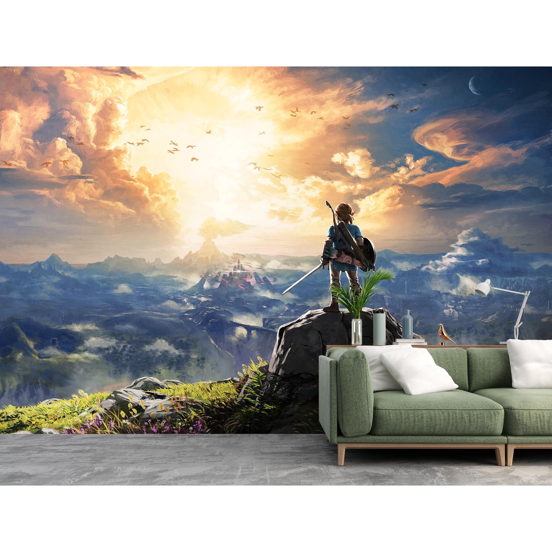 Muurschildering videogame Zelda Breath of Wild Wallpaper Peel \u0026 Stick  speelkamerbehang Legend of Zelda Gaming Wallpaper Aangepast formaat  muurafdruk - Etsy België, image size:2126x2126