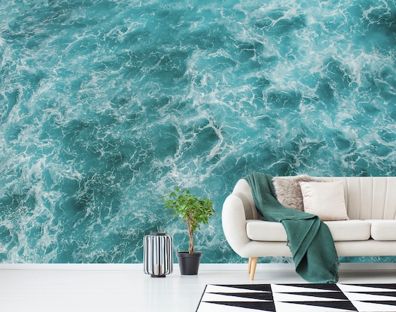 Sea Mural Ocean Wallpaper Sea Peel and Stick Waves Wallpaper - Etsy Denmark Sea Mural Ocean Wallpaper Sea Peel and Stick Waves Wallpaper - Etsy Denmark