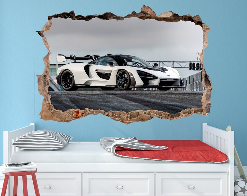 Mclaren Senna Decal Mclaren Sticker Mclaren Print Vinyl Etsy