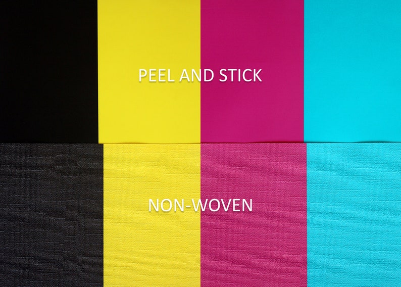 Pink Blue Wall Mural Abstract Wallpaper Accent Wall Decor Etsy UK