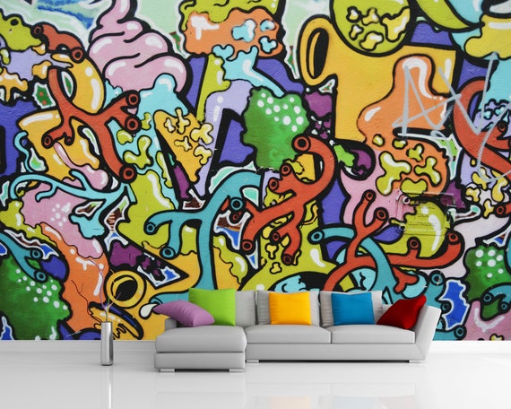 Free Graffiti Textures, 10 Street Art Backgrounds