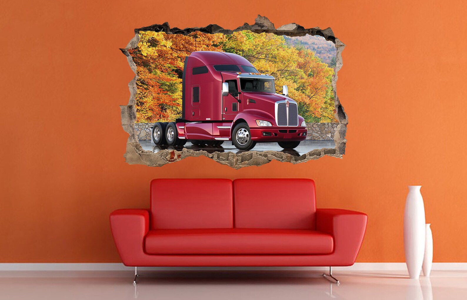 Semi Truck Wall Art Tuck Wall Decor Semi Truck Prints Semi Etsy
