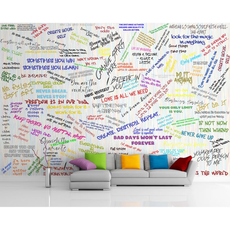 colorful-motivational-quotes-mural-wallpaper-teens-room-custom-wall