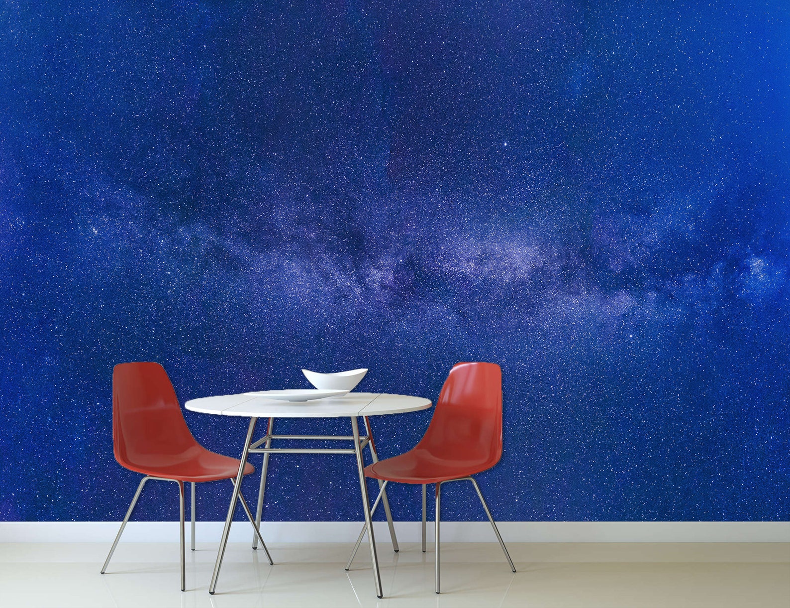Star Cluster Peel and Stick Mural Wallpaper Stellar Nebula | Etsy