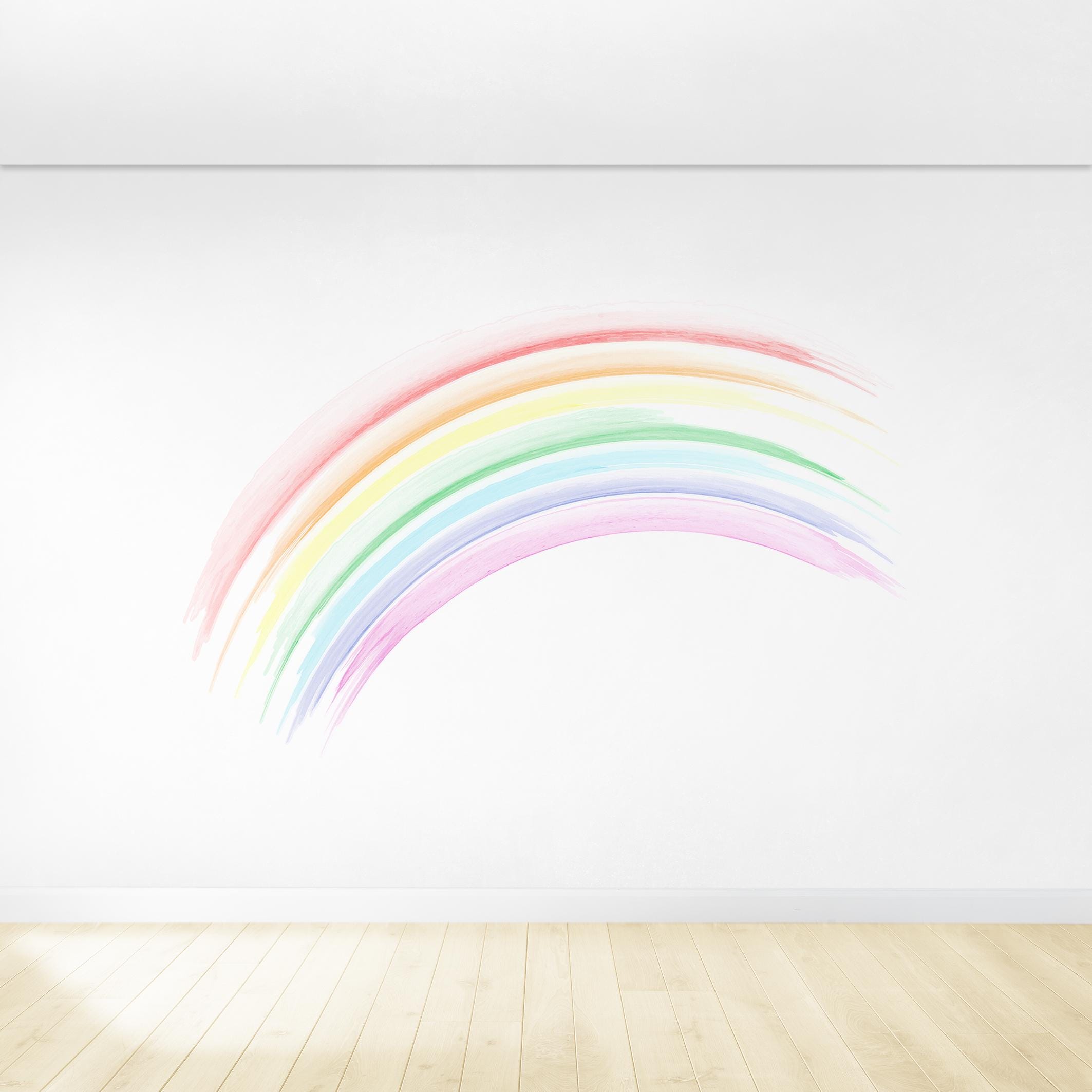 Half Rainbow Wall Decal Kids Toddler Room Wall Sticker - Etsy