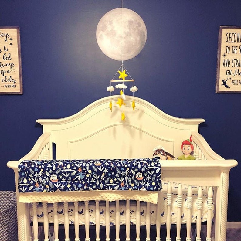 Moon decal Vinyl Poster Full moon decal Moon sticker Moon wall Etsy