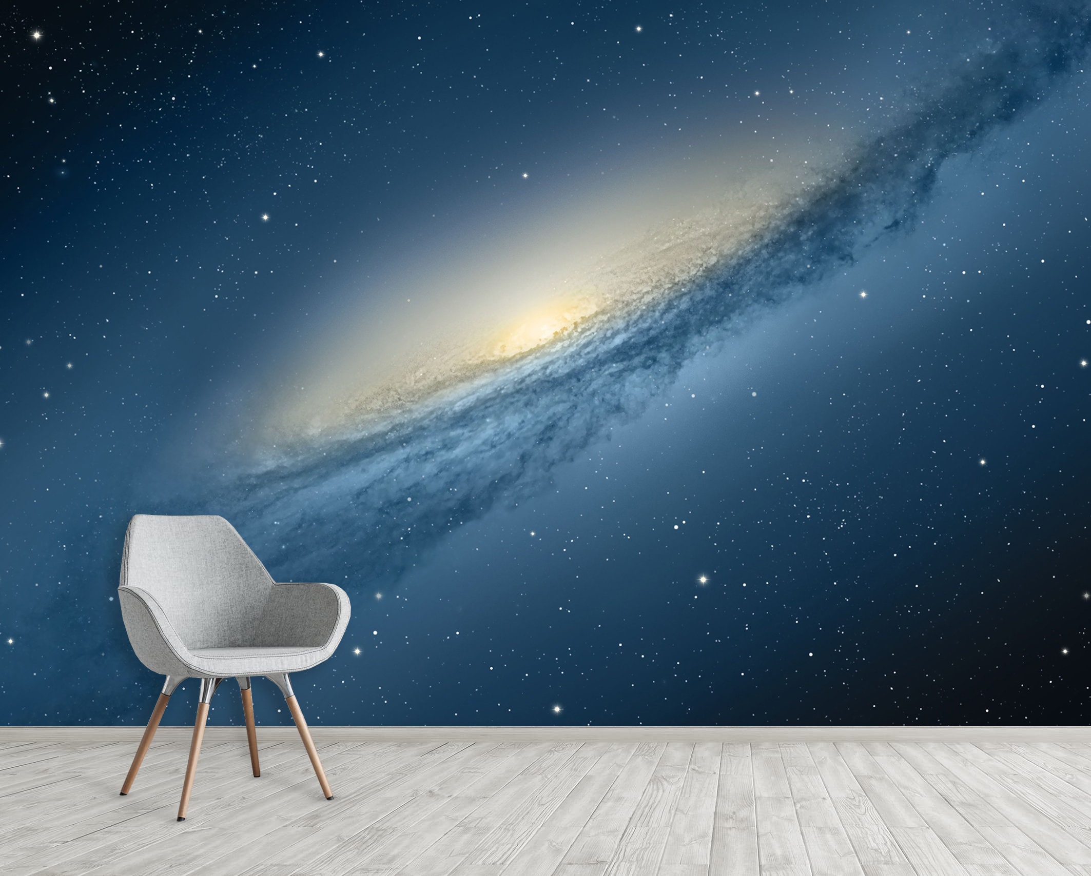 Galaxy Wallpaper Space Wallpaper Large Wall Mural Peel&Stick Etsy
