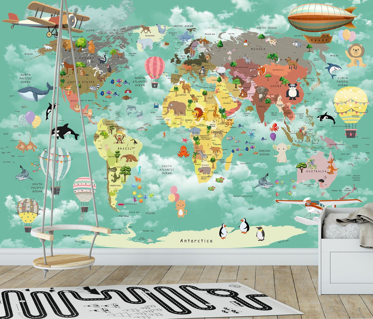 Extra Large World Map Wallpaper - Il 1588xN.2969445738 8zpx