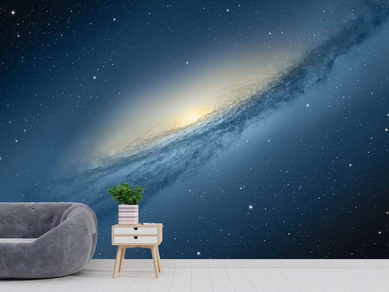 Galaxy Wallpaper Space Wallpaper Large Wall Mural Peel&Stick | Etsy