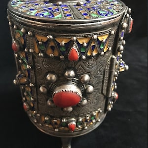 Great Kabylia, Anklet transformed to a box, Ihelhalen, Algeria, Berber