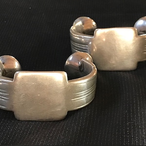 A set of silver Touareg anklets, Khalkhal, Mali, Khelkhal, sahara anklets saharan jewelry, Touareg jewelry