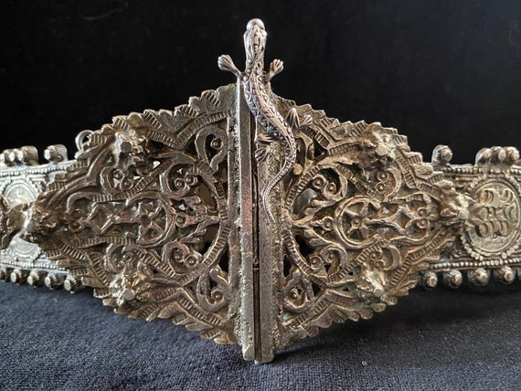 A Beautiful Rare Silver Belt Early 1900s Algeria, Aurès 