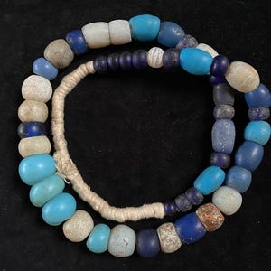 Antique Large Dutch Dogon Beads Mali, 1600-1800, Different Size and Color, DouDou Mali