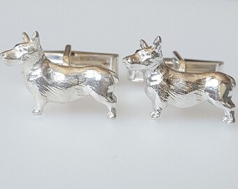 corgi cufflinks