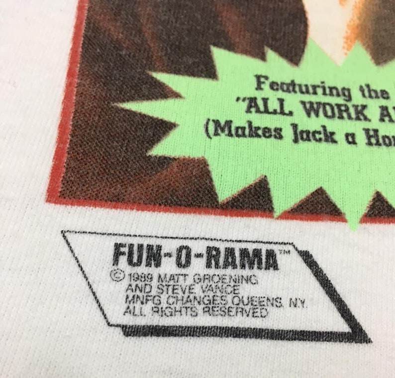 Rare Vintage 80s Ramones the Job That Ate My Brain Fun O Rama | Etsy