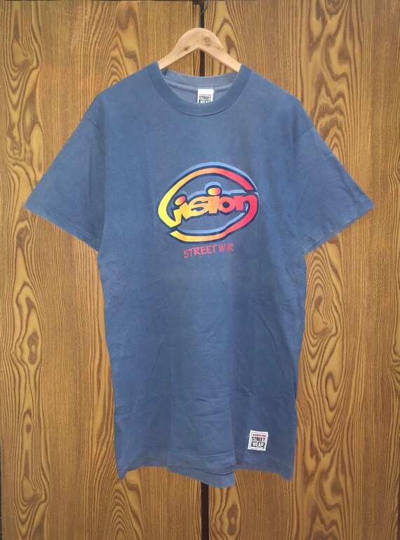 Rare Vintage 90s Vision Street wear Skateboard Tsh