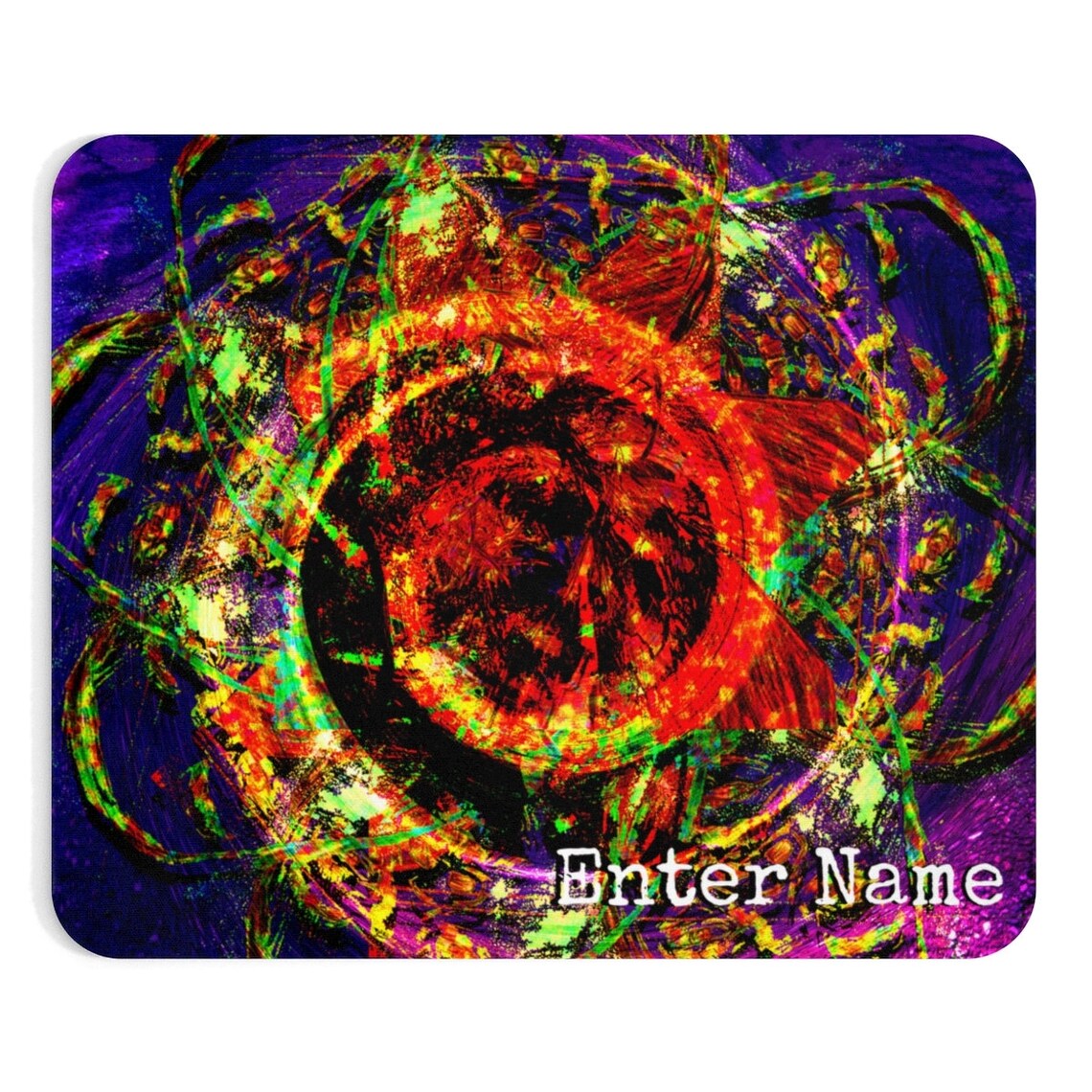 Customizable Mousepad/ Abstract Digital Mouse Etsy