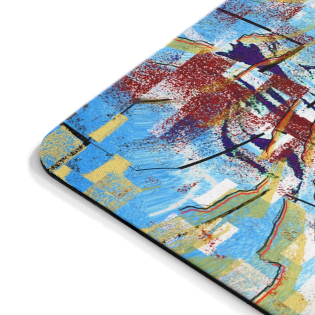 Customizable Mousepad/ Abstract Digital Mouse Etsy