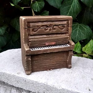 Wooden piano, Musical Instrument Model, Grand Piano Ornament, Piano Lover Gift