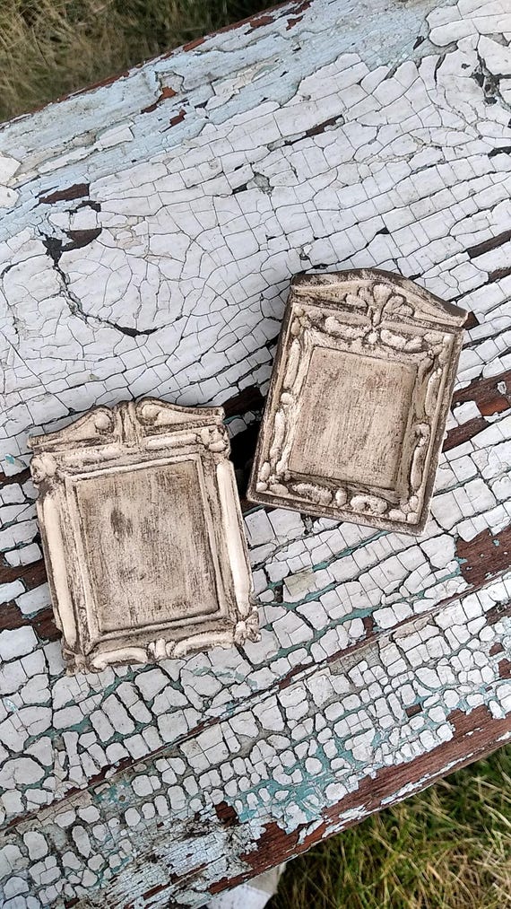 フランスブロカント ミニチュア　ドールハウス　フレーム フランスブロカント ミニチュア ドールハウス フレーム 手作りの