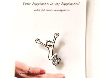 Pin DIDI polyshrink Handmade Jump Pin