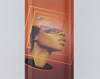 Cosmic Lady Lighter - Handmade Retro Pulp Art Design