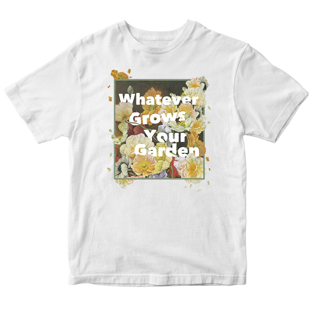 SHORT SLEEVE BUTTON THROUGH SHIRT HOW DOES YOUR GARDEN GROW
