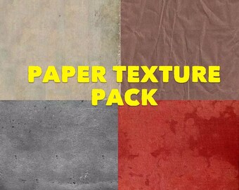 Vintage Paper Texture Pack, Neutral Beige Backgrounds (Digital Download)
