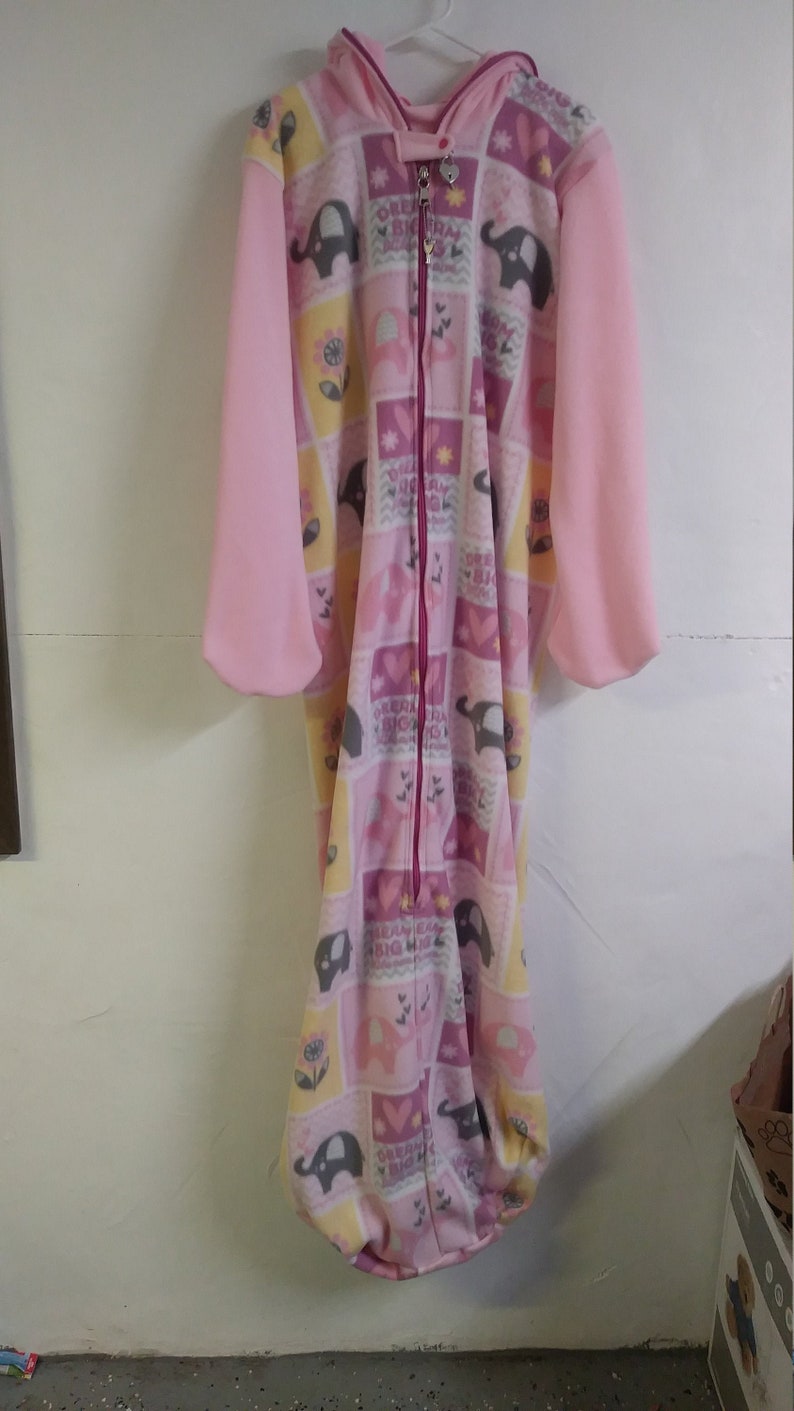 Hooded Dream Big Princess LOCKING Sleepsack Zipper Custom Made Etsy