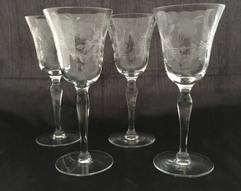 Pair Of Small Wine Glasses Gold Rim /& Amber Dessert Spirits Sherry Mid Century